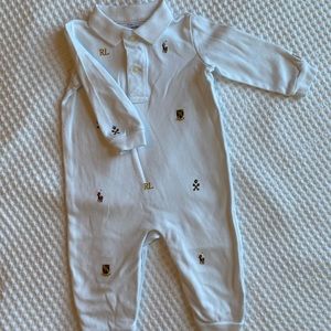 Ralph Lauren one-piece Baby Boy Coverall 12M